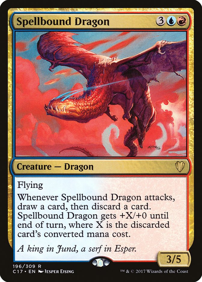 Spellbound Dragon [Commander 2017] | Boutique FDB TCG