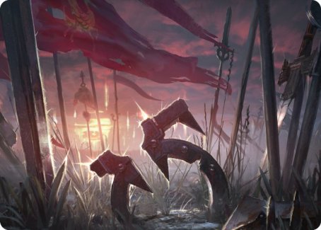 Field of Ruin Art Card [Innistrad: Midnight Hunt Art Series] | Boutique FDB TCG