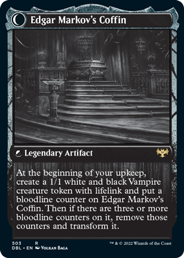 Edgar, Charmed Groom // Edgar Markov's Coffin [Innistrad: Double Feature] | Boutique FDB TCG