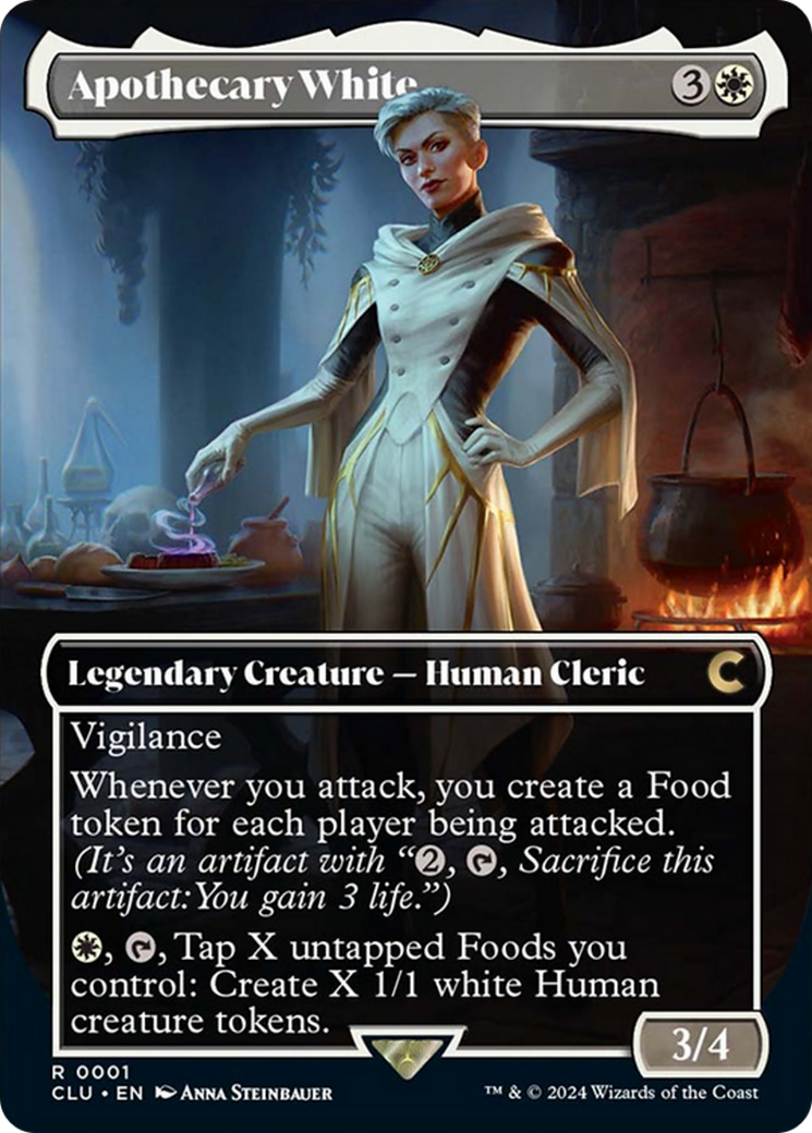 Apothecary White (Borderless) [Ravnica: Clue Edition] | Boutique FDB TCG