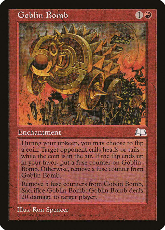 Goblin Bomb [Weatherlight] | Boutique FDB TCG