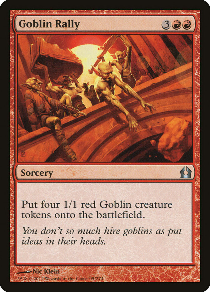 Goblin Rally [Return to Ravnica] | Boutique FDB TCG