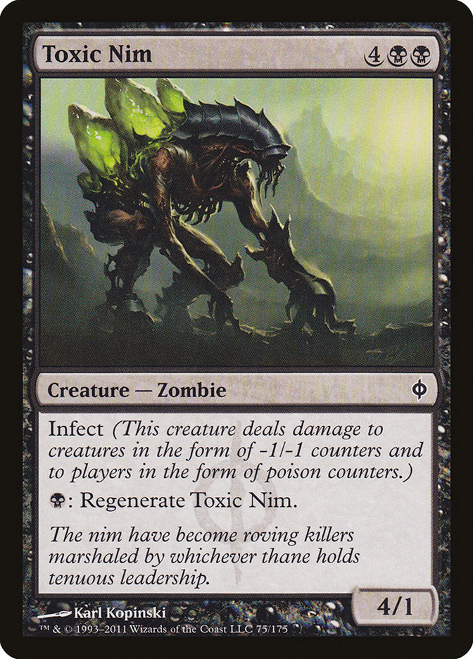 Toxic Nim [New Phyrexia] | Boutique FDB TCG