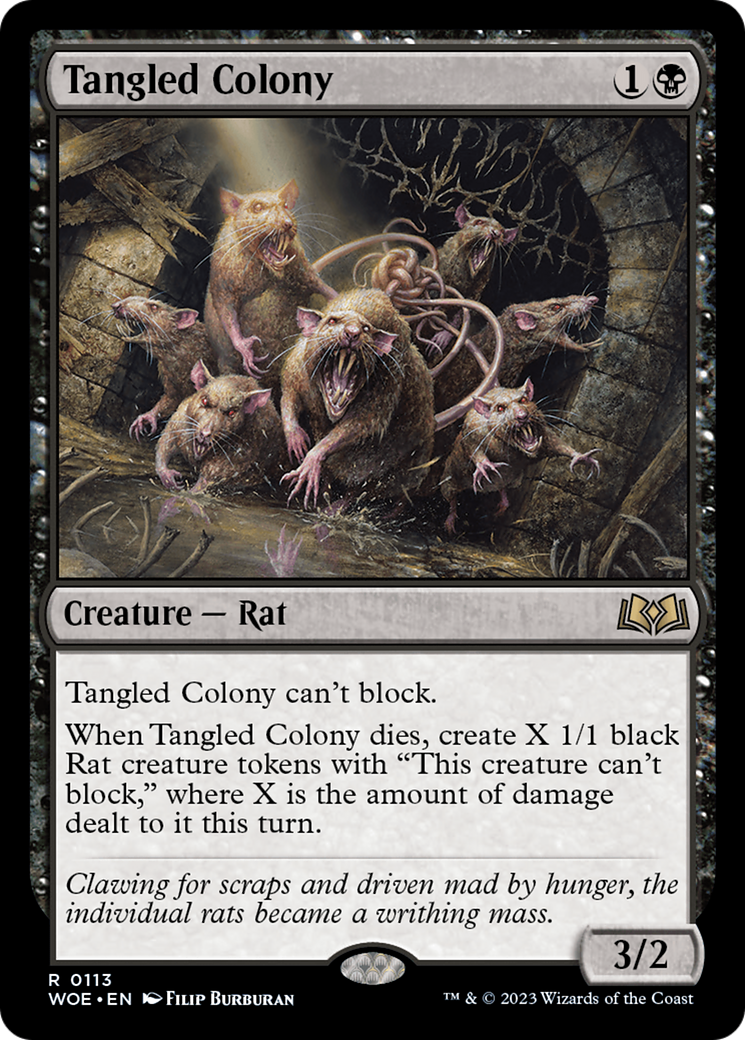 Tangled Colony [Wilds of Eldraine] | Boutique FDB TCG