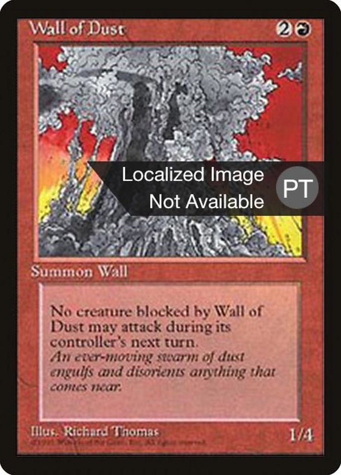 Wall of Dust [Fourth Edition (Foreign Black Border)] | Boutique FDB TCG