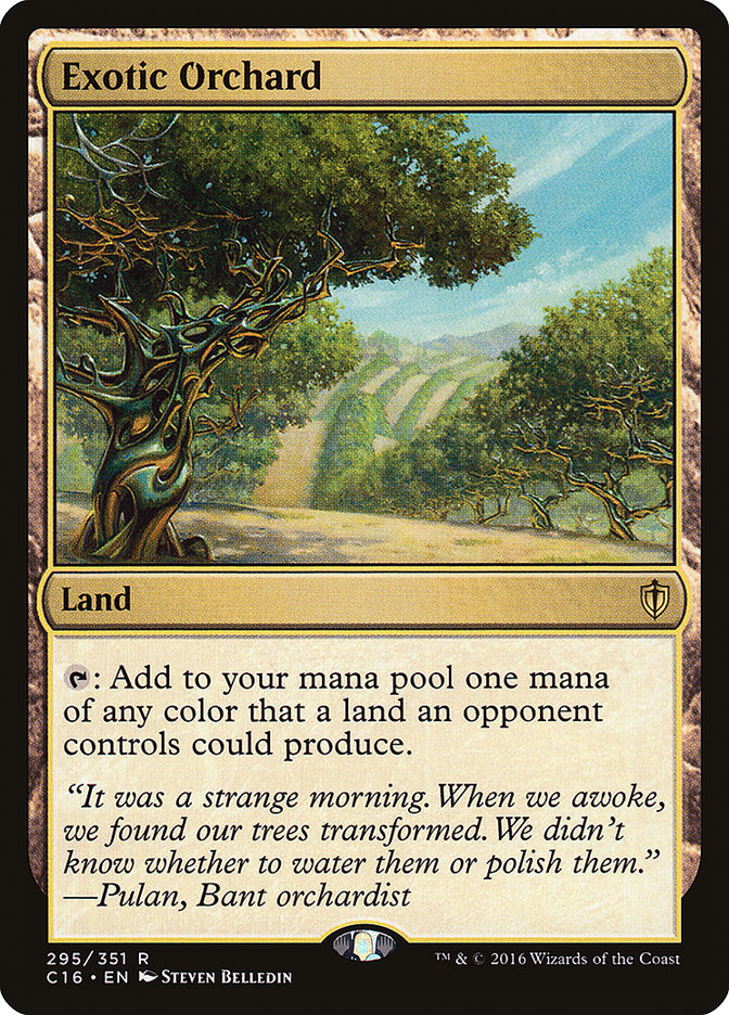 Exotic Orchard [Commander 2016] | Boutique FDB TCG