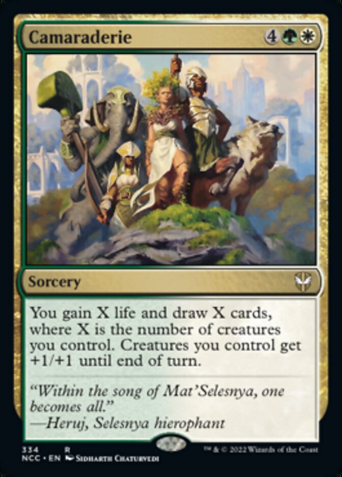 Camaraderie [Streets of New Capenna Commander] | Boutique FDB TCG