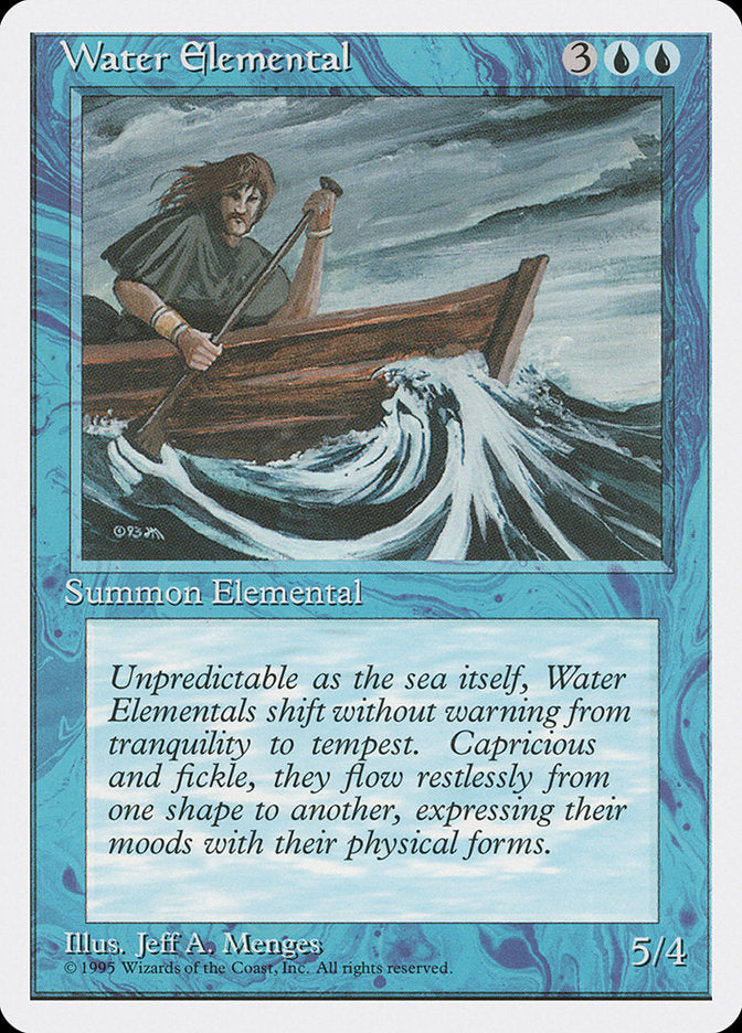 Water Elemental [Fourth Edition] | Boutique FDB TCG