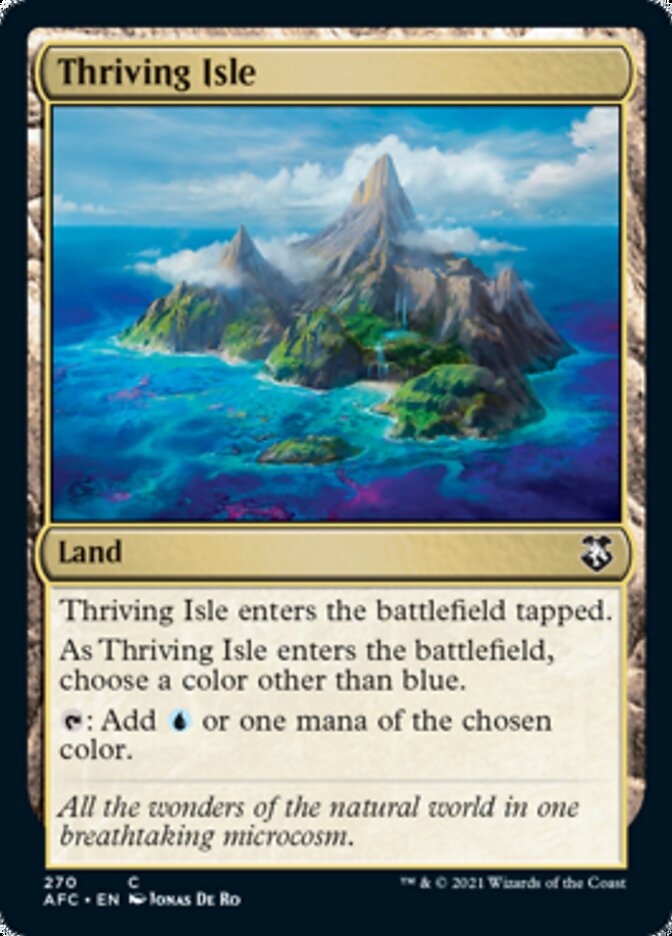 Thriving Isle [Dungeons & Dragons: Adventures in the Forgotten Realms Commander] | Boutique FDB TCG