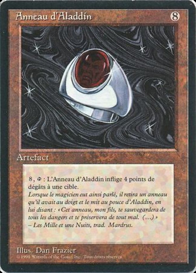 Aladdin's Ring [Foreign Black Border] | Boutique FDB TCG