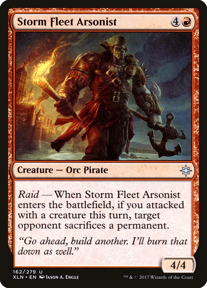 Storm Fleet Arsonist [Ixalan] | Boutique FDB TCG