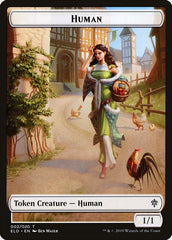 Human // Human Double-Sided Token [Pioneer Challenger Decks 2022] | Boutique FDB TCG