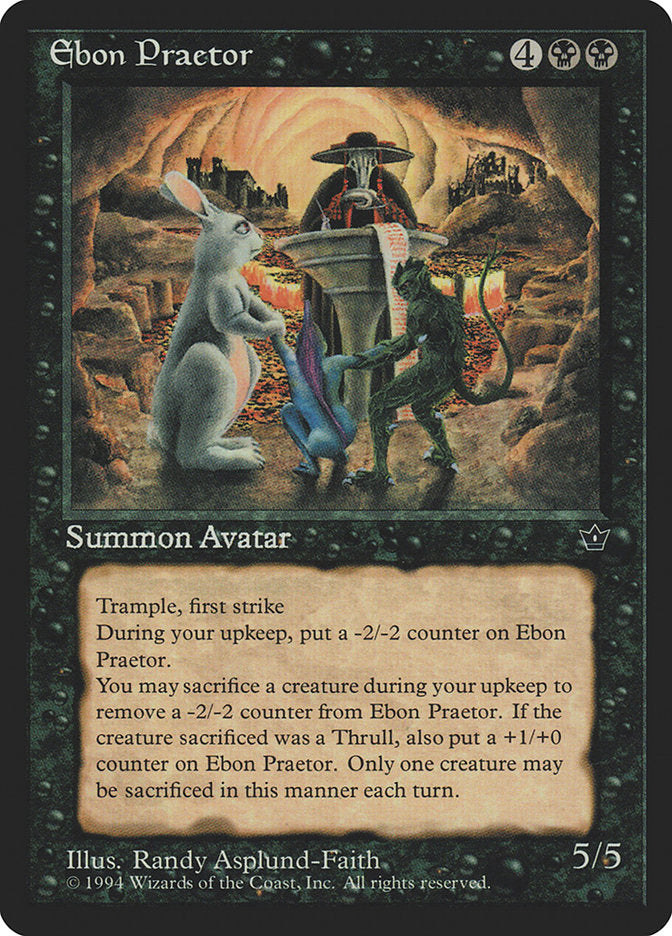 Ebon Praetor [Fallen Empires] | Boutique FDB TCG