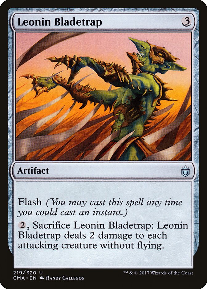 Leonin Bladetrap [Commander Anthology] | Boutique FDB TCG