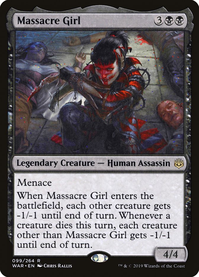 Massacre Girl [War of the Spark] | Boutique FDB TCG