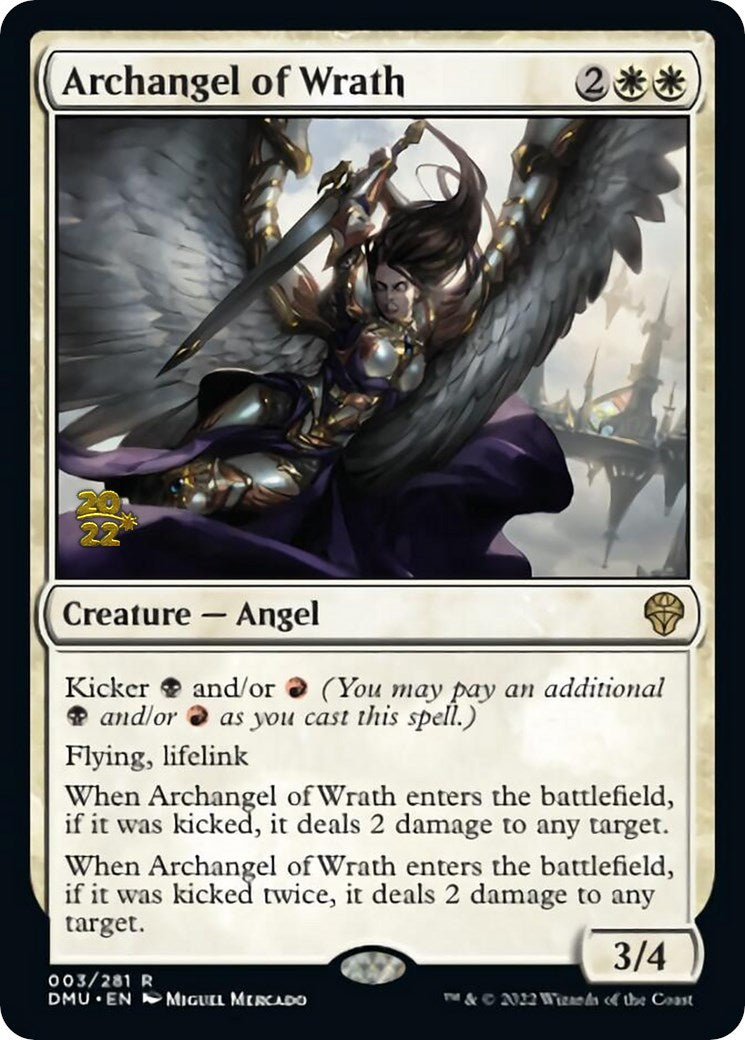 Archangel of Wrath [Dominaria United Prerelease Promos] | Boutique FDB TCG