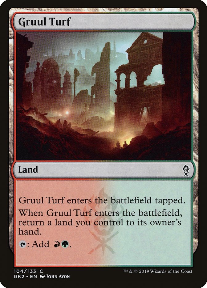 Gruul Turf [Ravnica Allegiance Guild Kit] | Boutique FDB TCG