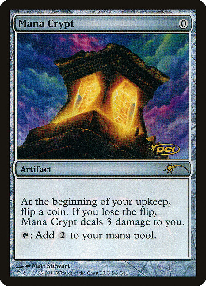 Mana Crypt [Judge Gift Cards 2011] | Boutique FDB TCG