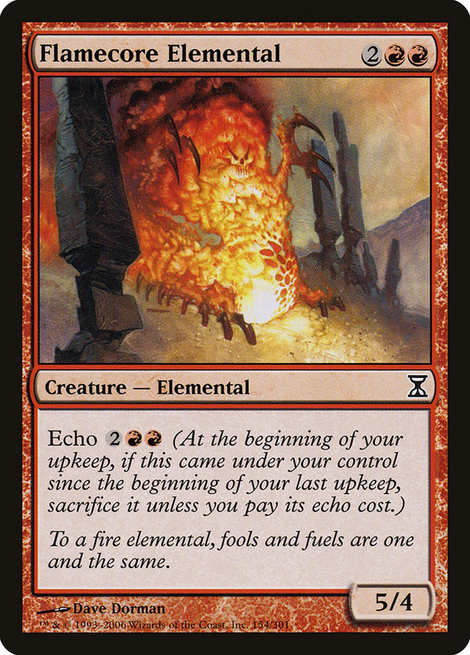 Flamecore Elemental [Time Spiral] | Boutique FDB TCG