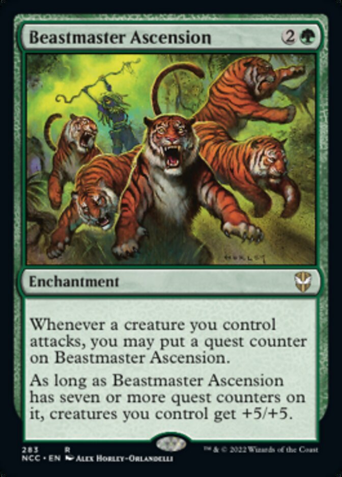 Beastmaster Ascension [Streets of New Capenna Commander] | Boutique FDB TCG