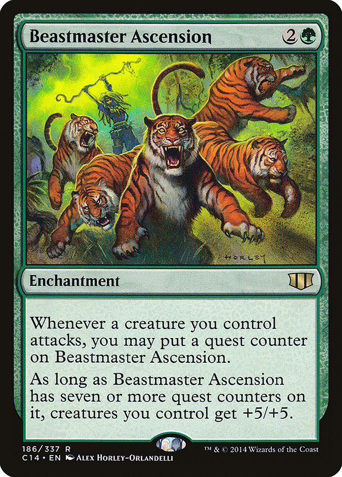 Beastmaster Ascension [Commander 2014] | Boutique FDB TCG