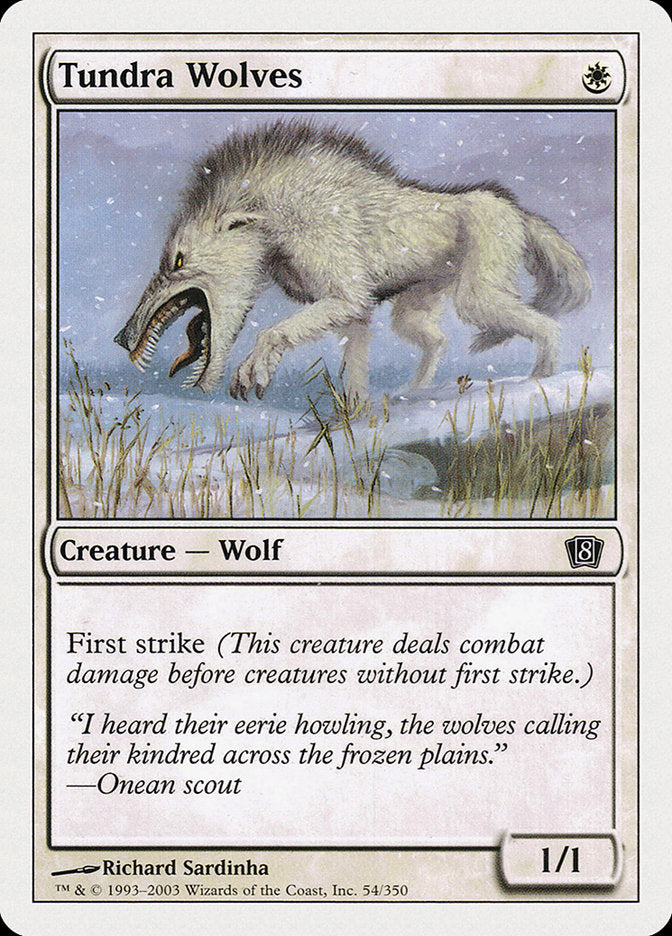 Tundra Wolves [Eighth Edition] | Boutique FDB TCG