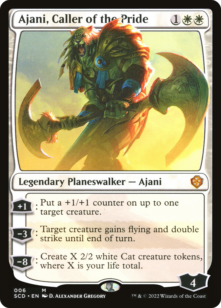 Ajani, Caller of the Pride [Starter Commander Decks] | Boutique FDB TCG