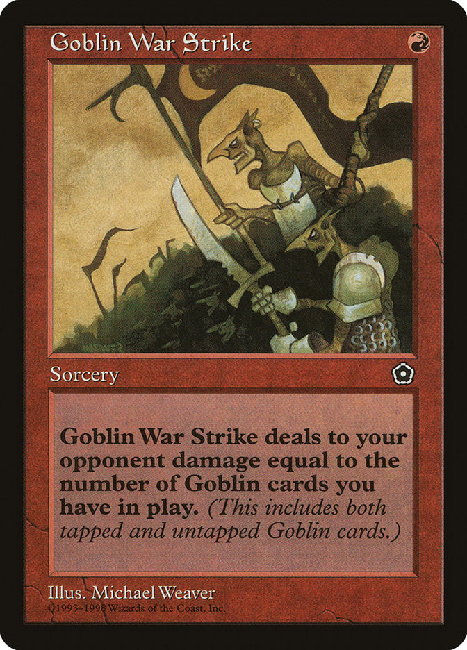 Goblin War Strike [Portal Second Age] | Boutique FDB TCG