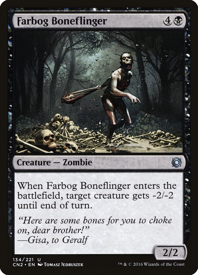 Farbog Boneflinger [Conspiracy: Take the Crown] | Boutique FDB TCG