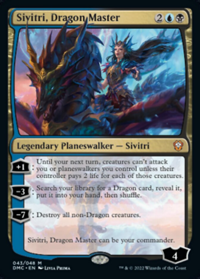 Sivitri, Dragon Master [Dominaria United Commander] | Boutique FDB TCG