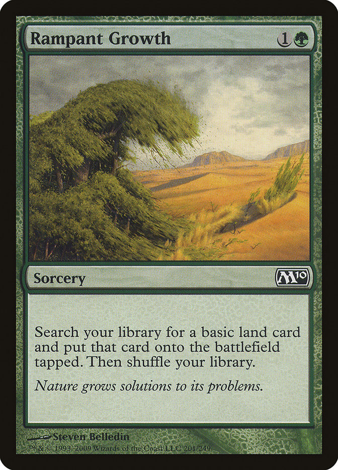 Rampant Growth [Magic 2010] | Boutique FDB TCG
