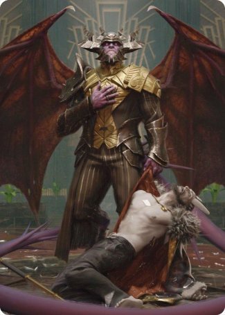 Ob Nixilis, the Adversary 1 Art Card [Streets of New Capenna Art Series] | Boutique FDB TCG