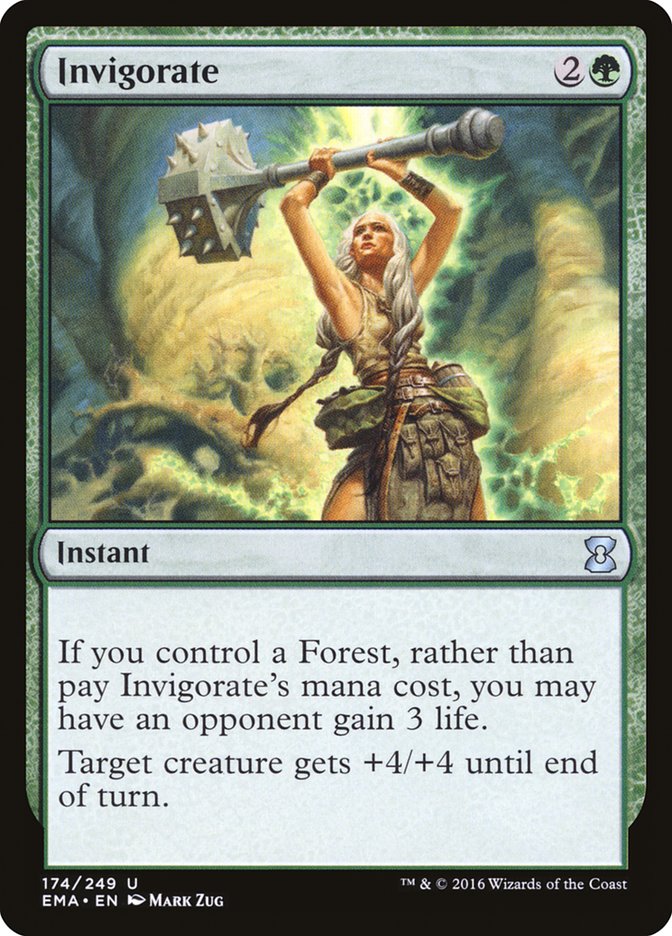 Invigorate [Eternal Masters] | Boutique FDB TCG