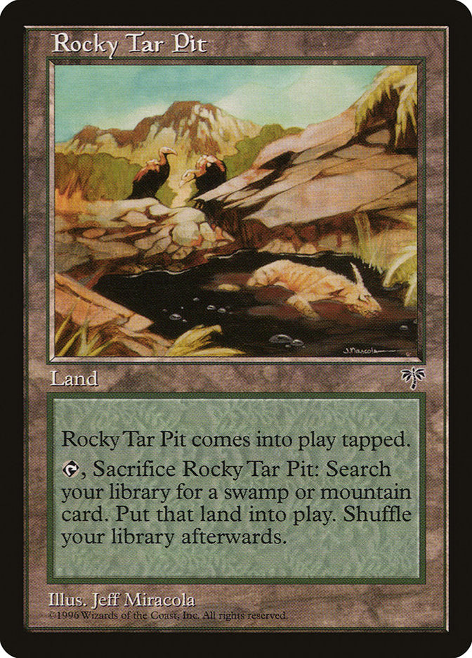 Rocky Tar Pit [Mirage] | Boutique FDB TCG