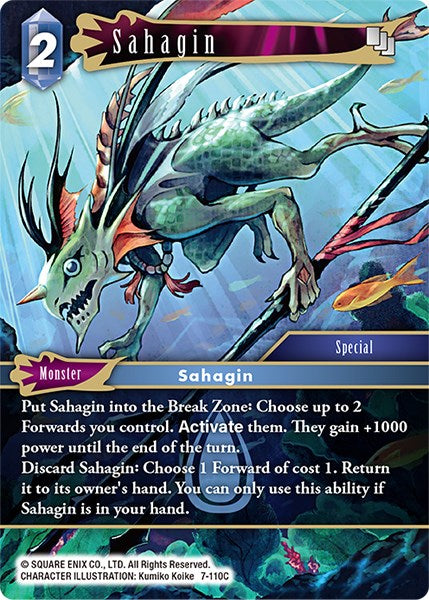 Sahagin [Opus VII] | Boutique FDB TCG