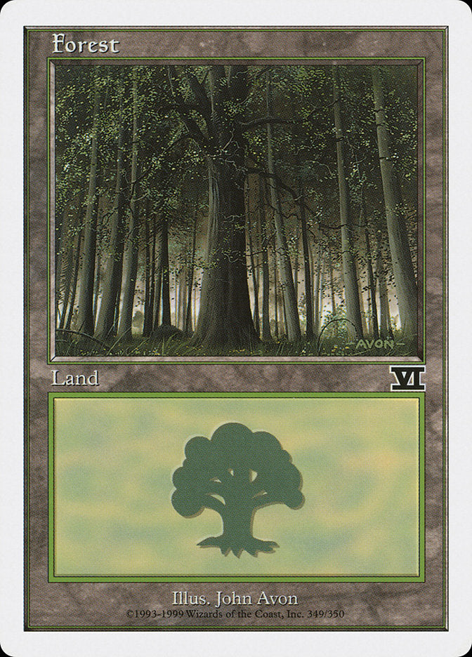 Forest (349) [Classic Sixth Edition] | Boutique FDB TCG