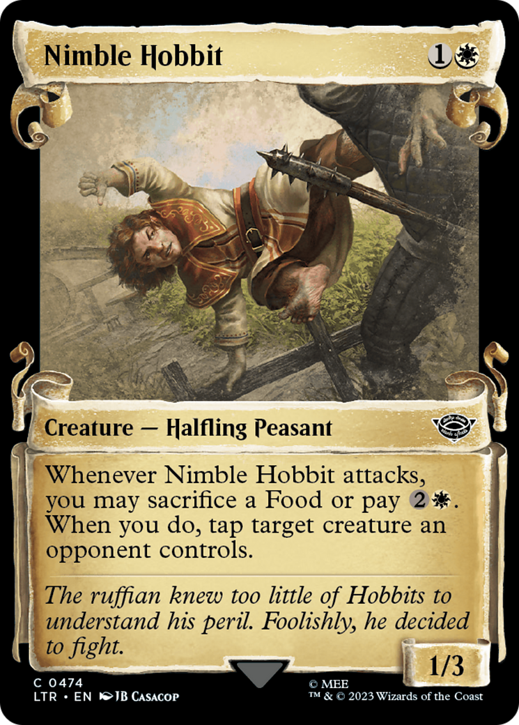 Nimble Hobbit [The Lord of the Rings: Tales of Middle-Earth Showcase Scrolls] | Boutique FDB TCG