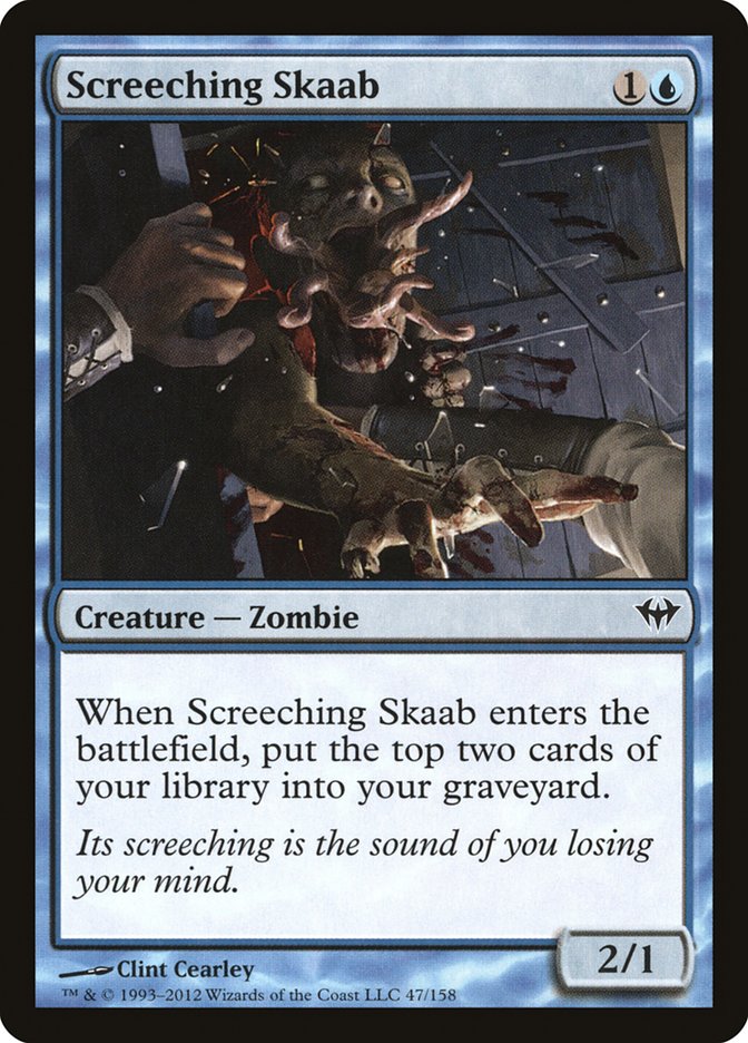 Screeching Skaab [Dark Ascension] | Boutique FDB TCG