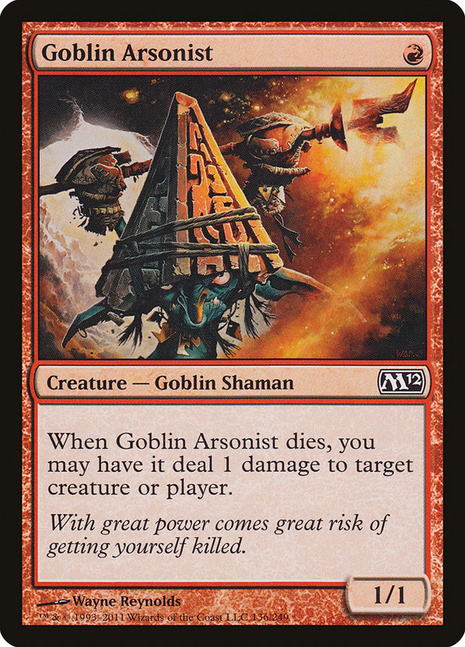 Goblin Arsonist [Magic 2012] | Boutique FDB TCG