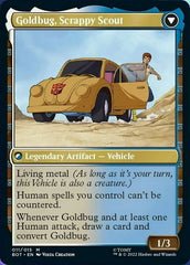 Goldbug, Humanity's Ally // Goldbug, Scrappy Scout [Transformers] | Boutique FDB TCG