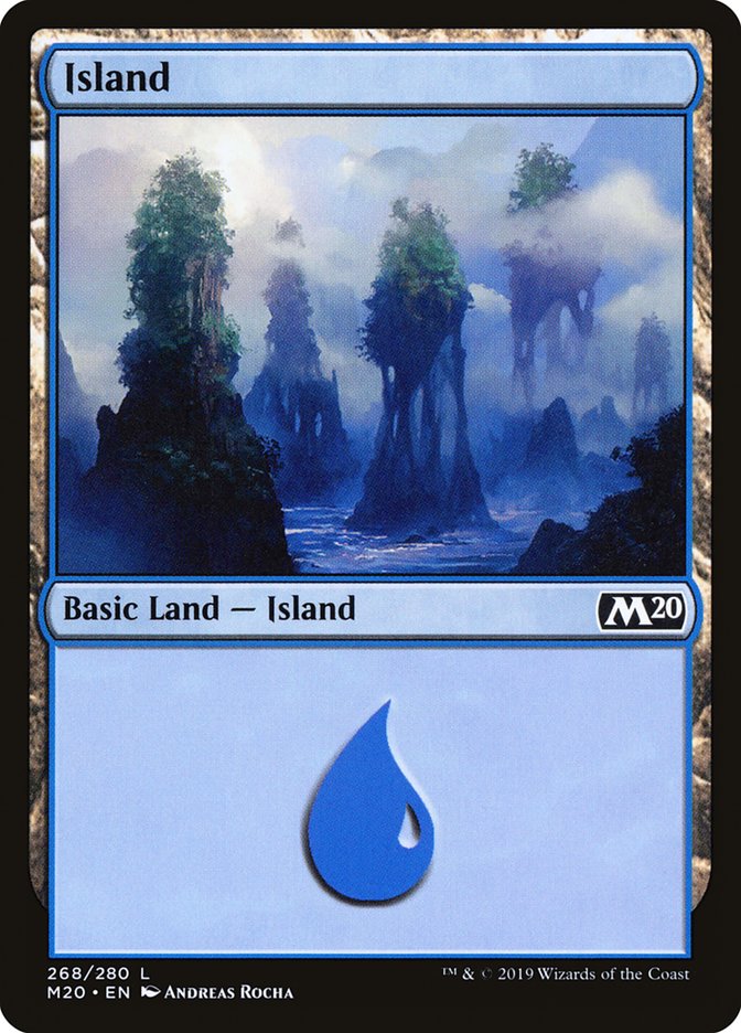 Island (268) [Core Set 2020] | Boutique FDB TCG