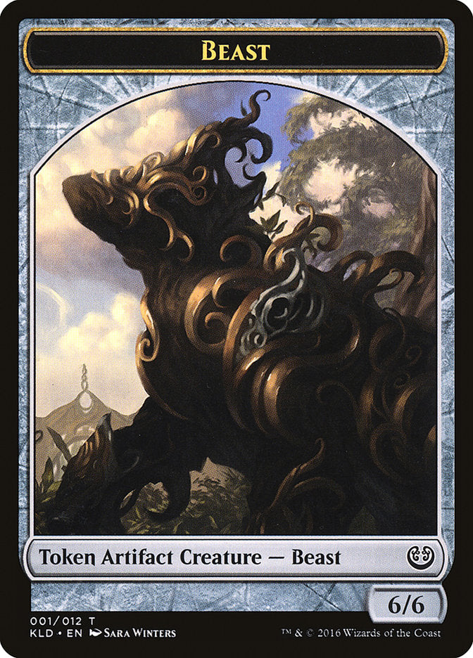 Beast Token [Kaladesh Tokens] | Boutique FDB TCG