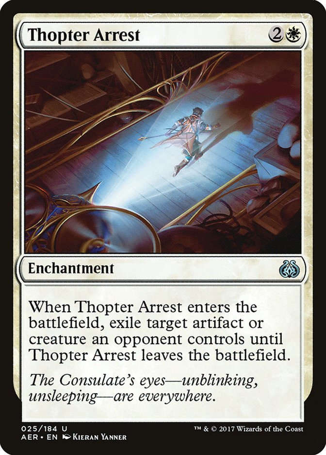 Thopter Arrest [Aether Revolt] | Boutique FDB TCG