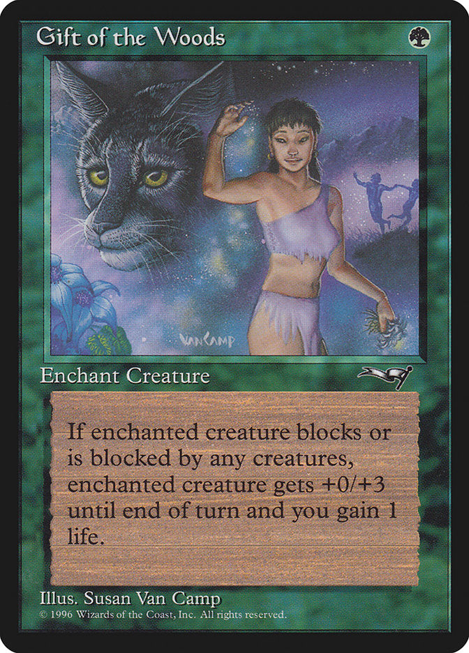 Gift of the Woods (Cat) [Alliances] | Boutique FDB TCG