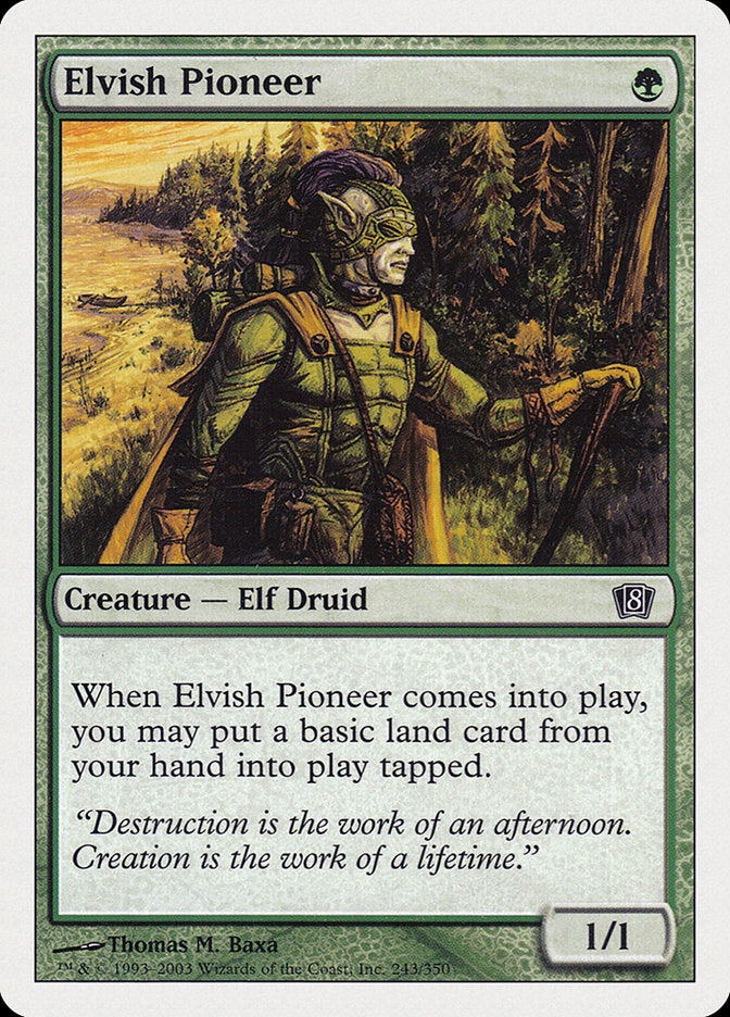 Elvish Pioneer [Eighth Edition] | Boutique FDB TCG