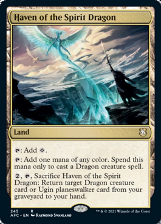 Haven of the Spirit Dragon [Dungeons & Dragons: Adventures in the Forgotten Realms Commander] | Boutique FDB TCG