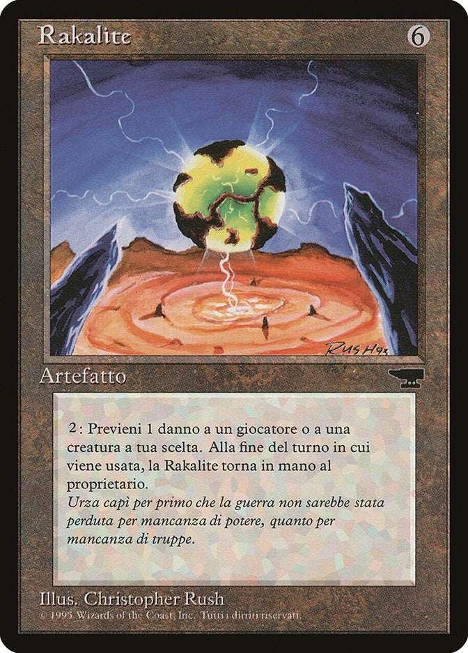 Rakalite (Italian) [Rinascimento] | Boutique FDB TCG