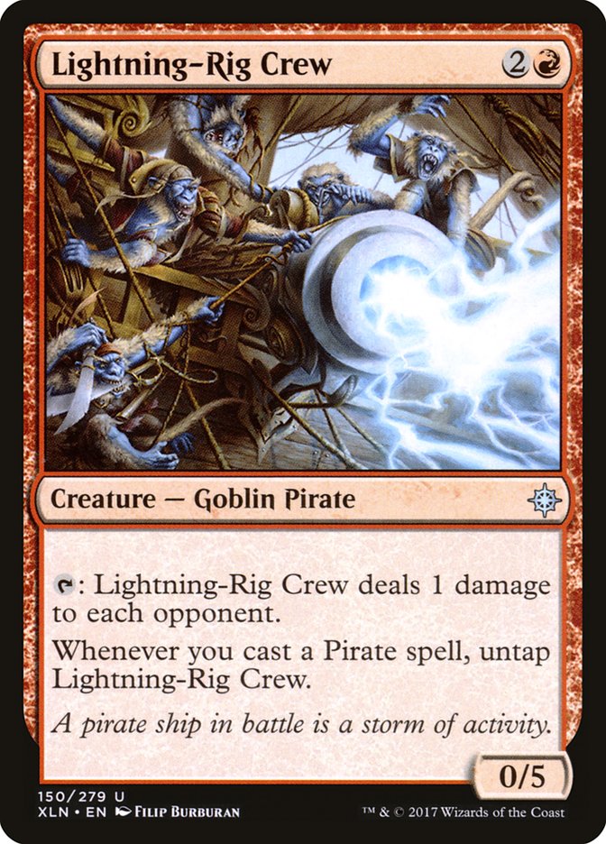Lightning-Rig Crew [Ixalan] | Boutique FDB TCG