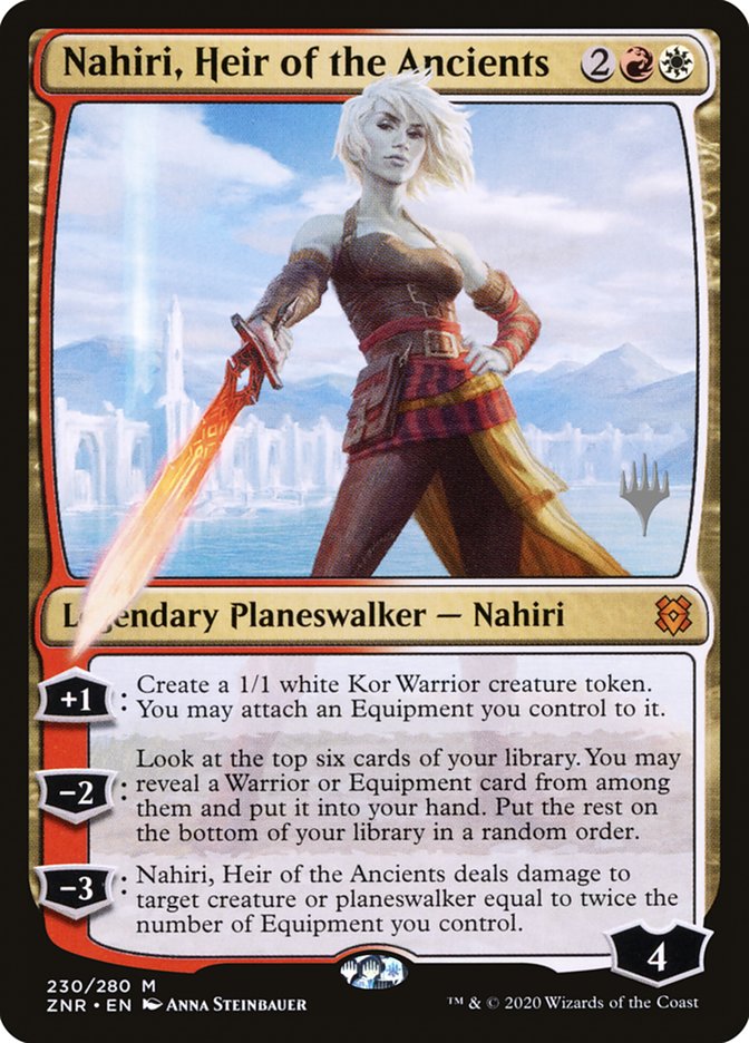 Nahiri, Heir of the Ancients (Promo Pack) [Zendikar Rising Promos] | Boutique FDB TCG