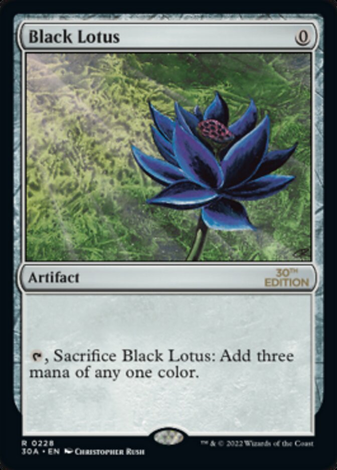 Black Lotus [30th Anniversary Edition] | Boutique FDB TCG